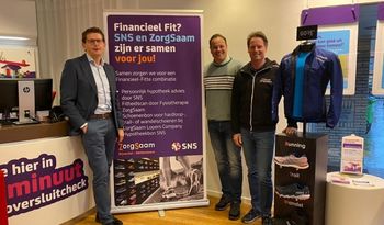 Goede praktijk: Fysiopraktijk ZorgSaam start samen met bank sportieve en financiële fitheidstest