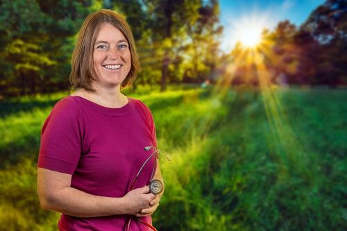  Jessie Neffke  Huisarts Jessie Neffke op de cover van MedischOndernemen 2 (Foto: Rob ter Bekke)