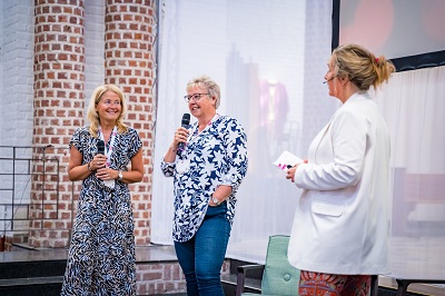 Sjoukje (links) en Irma kwamen met het idee van een buddy voor een praktijkmanager. 'Laat de kennisoverdracht niet verloren gaan.'